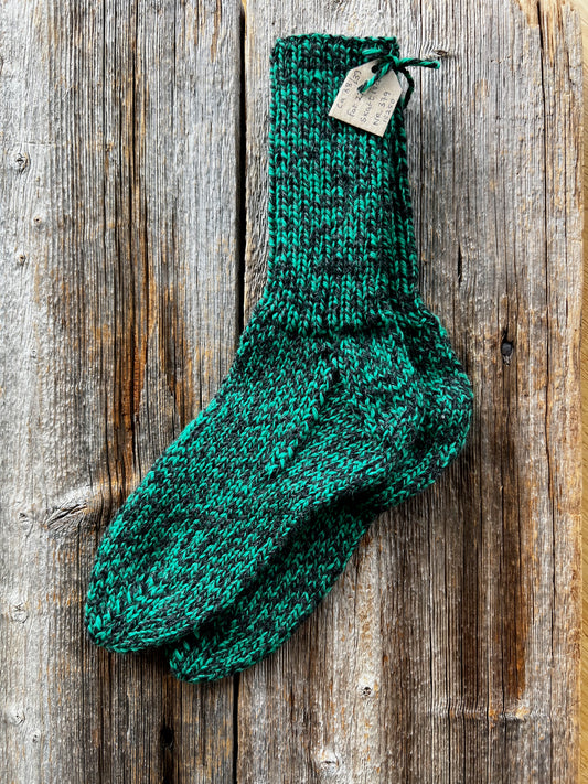 Handstickade sockor 38/39 Nr 379